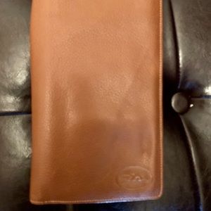Longchamp Leather Document and Passport Holder